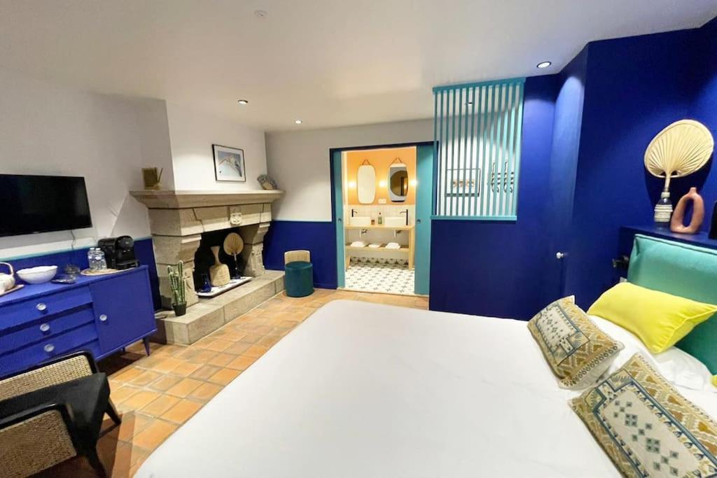 Chambre Majorelle - Rdc - Plage 50M - Rue Gratuite Saint-Malo Exterior photo
