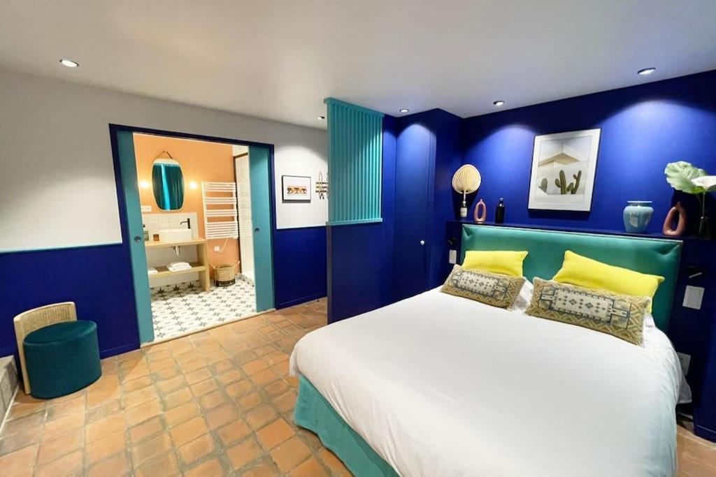 Chambre Majorelle - Rdc - Plage 50M - Rue Gratuite Saint-Malo Exterior photo